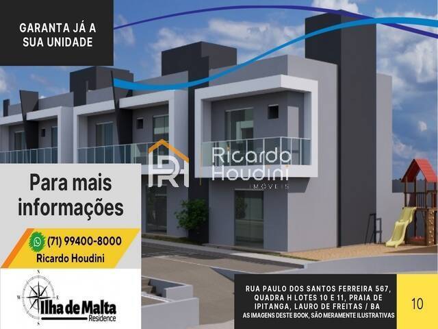 #RMCC1981 - Casa para Venda em Lauro de Freitas - BA - 2